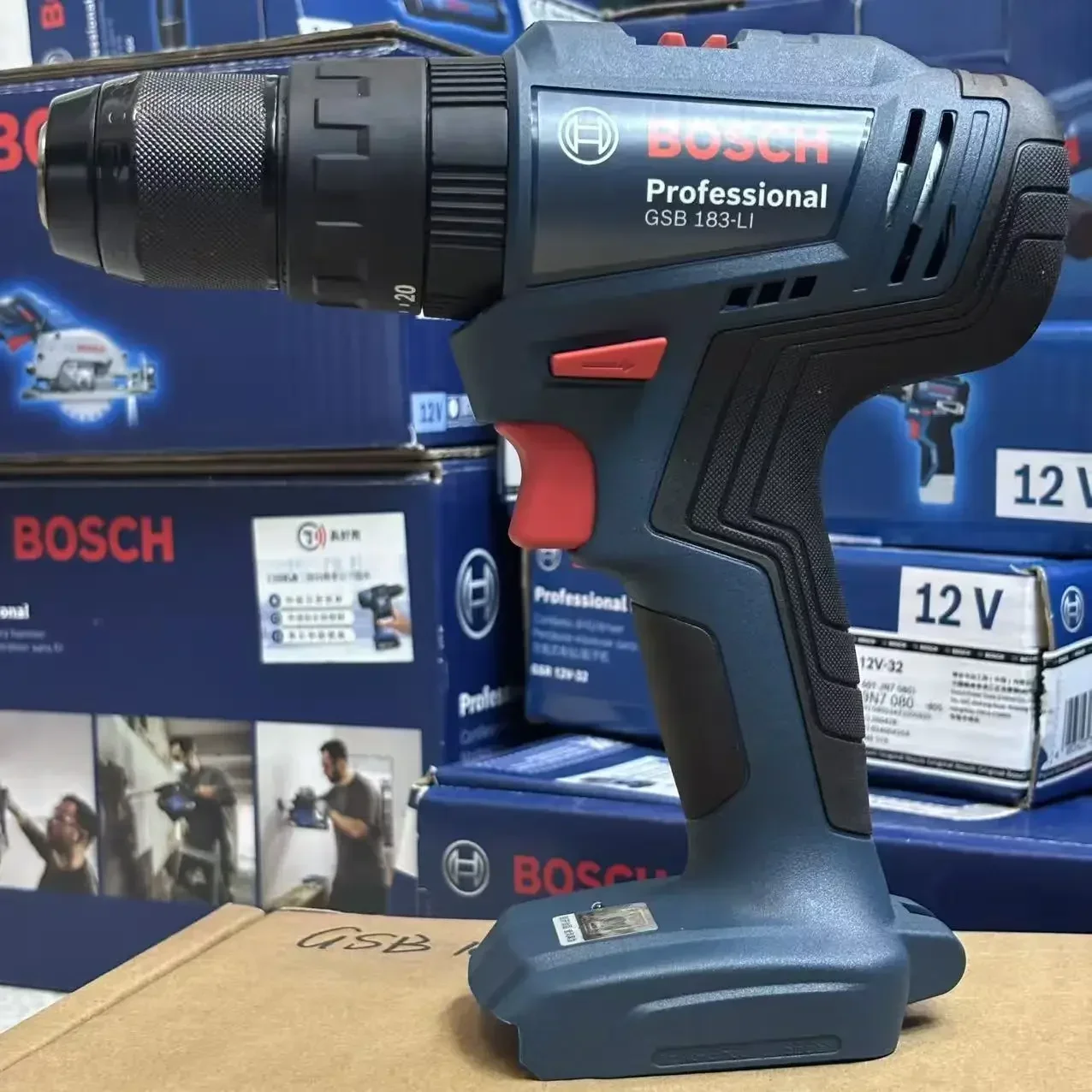 Bosch Drill Gsb 18V - Bosch GSB 183-LI 18V Bürstenloser Schlagbohrer
