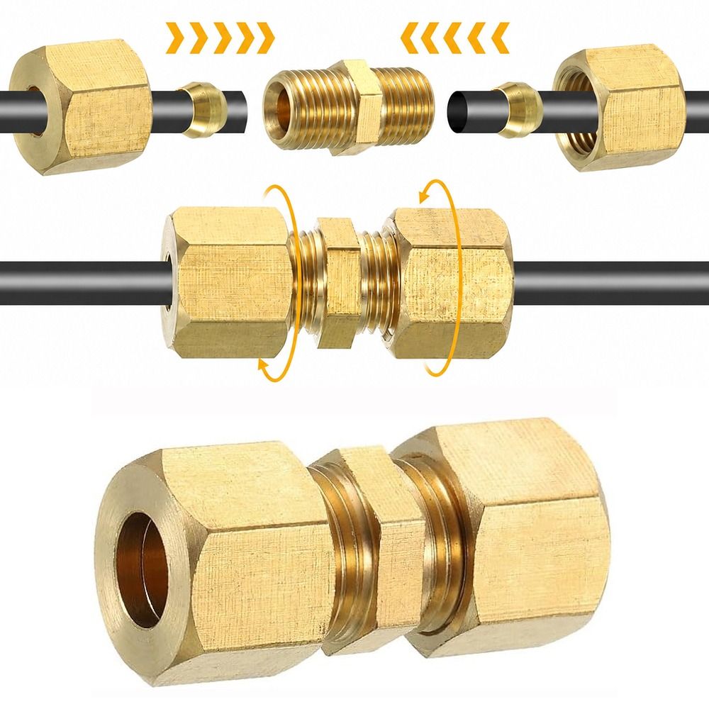 Messing-Klemmfitting 4 5 6 8 1 – Compression Fitting Brass Bewertung und Preis