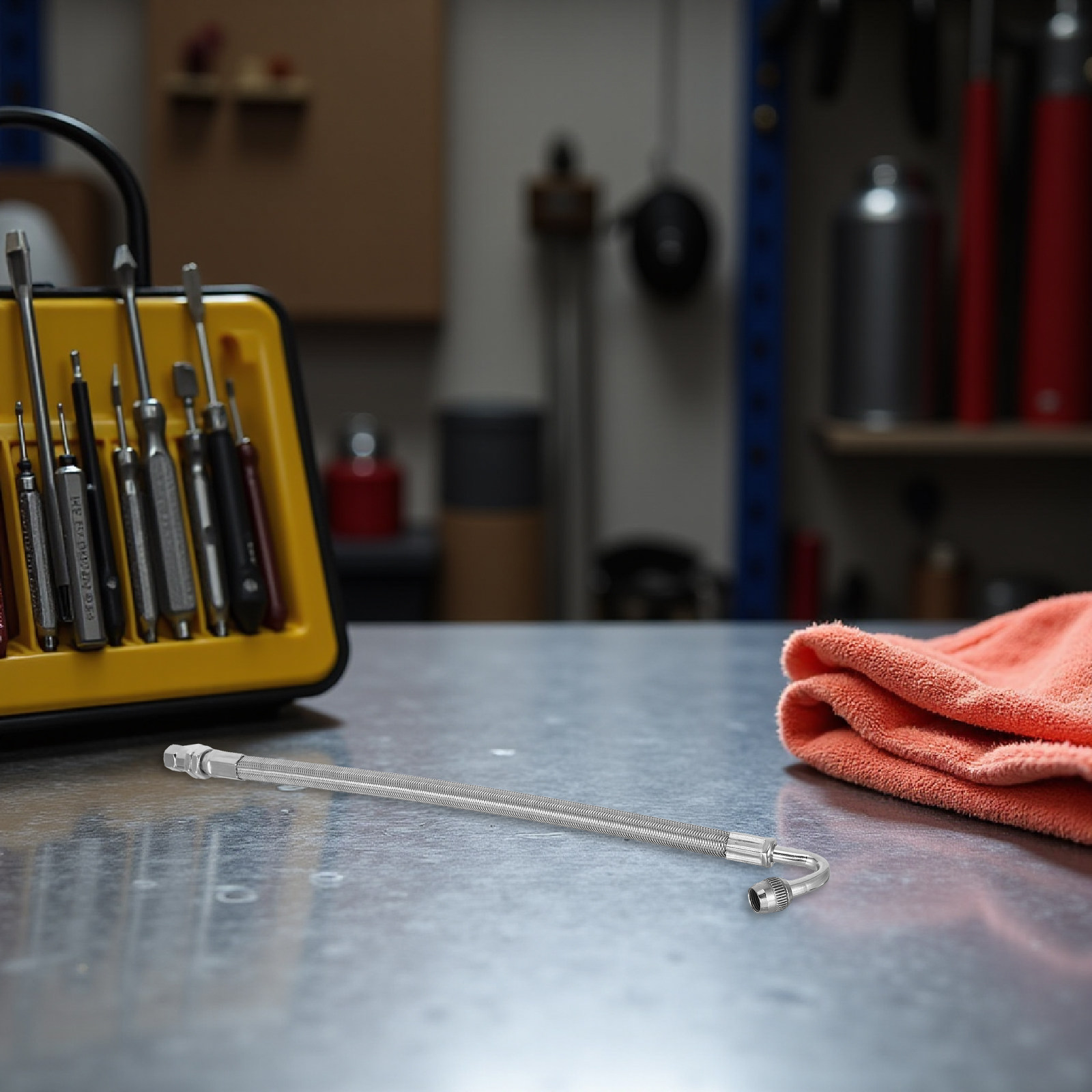 2 Stück flexible Reifenventilv – Flexible Hose Braided Bewertung und Preis